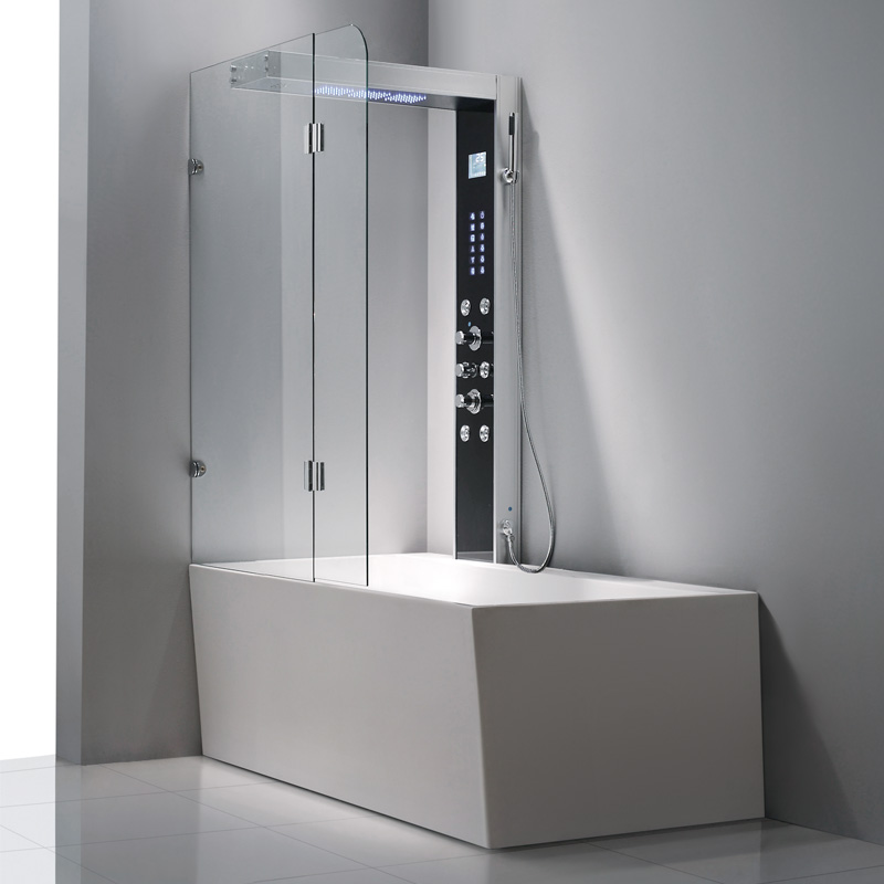 Massaaživann dušipaneeliga Nautmatic Lux I vasakukäeline | Santeco Kotikylpylä hieronta amme suihkupaneelilla Nautmatic Lux I vasenkätinen 1