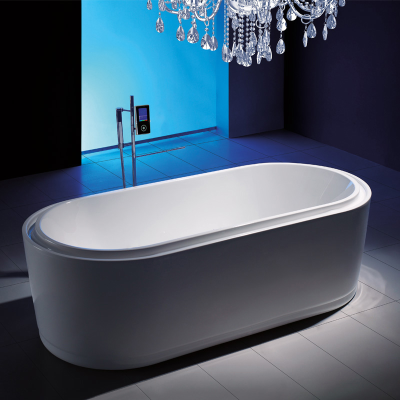 Bakterivaba õhkmassaaživann Nautic Moderna II Air ülevoolurenni ja mobiiliäpiga | Santeco Kotikylpylä Älykäs poreamme ylivuotokourulla Nautic Moderna II Air 1