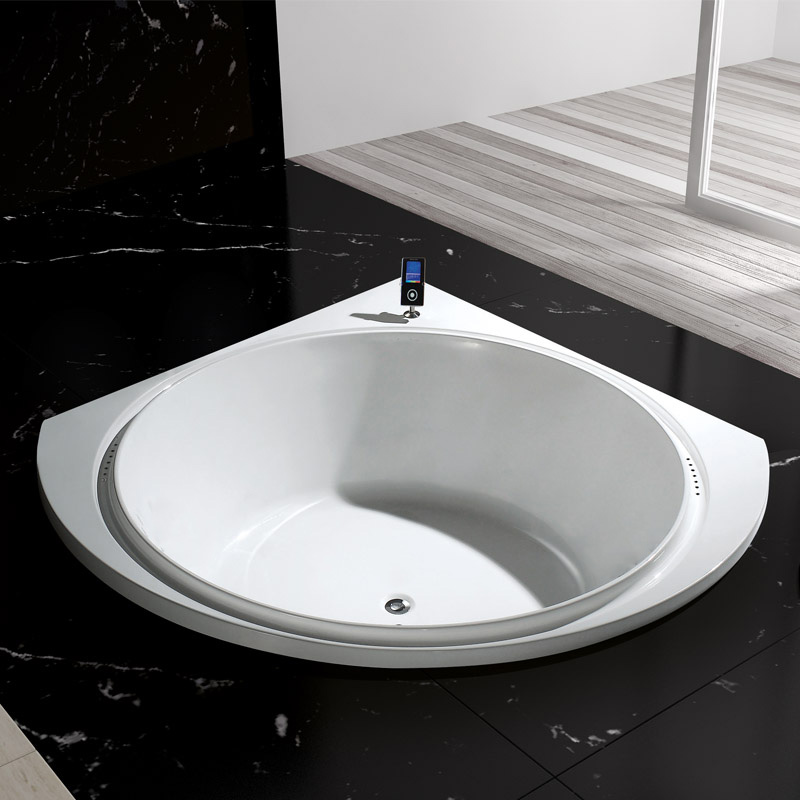 Süvistatav mullivann Nautic Duo V Air mobiiliäpiga | Santeco Kotikylpylä Upotettava poreamme ylivuotokourulla Nautic Duo V Air 1