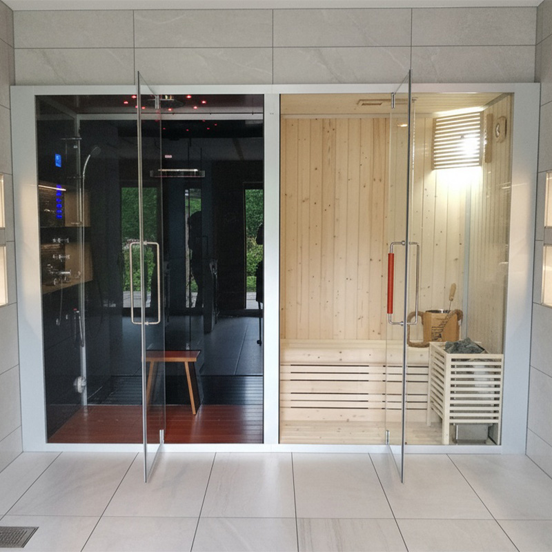 Kombisaun Hamam Combi F3 30001 | Santeco Kotikylpylä Hamam Combi F3 höyry ja saunayhdistelmä suihkulla