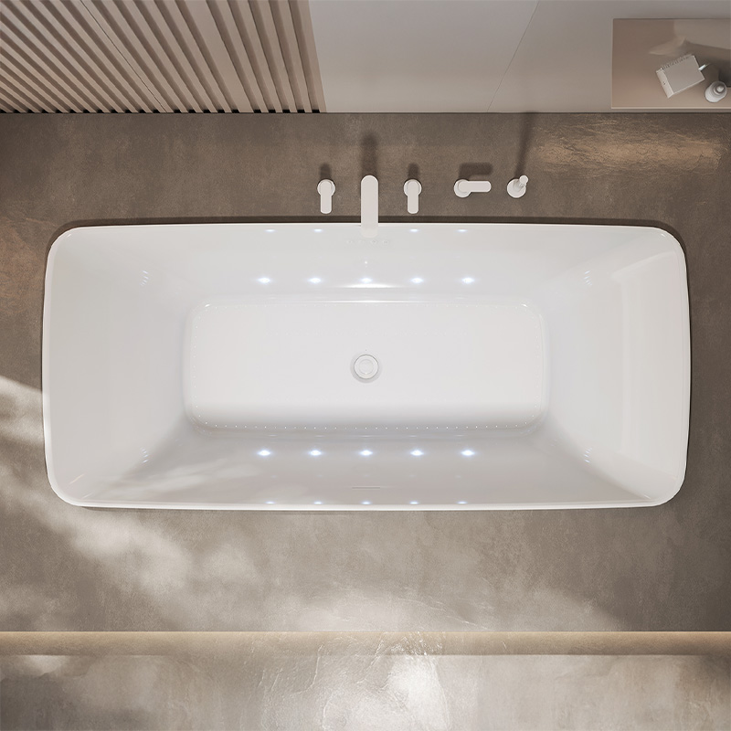 Süvistatav mullivann Nautic Slim II Airpealtvaade | Santeco Kotikylpylä