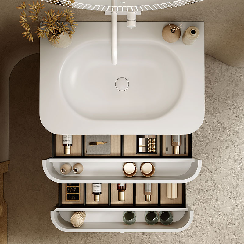 Valamukomplekt metalltasapinna ja portselanvalamugaCloverWooden5 | Santeco Kotikylpylä höyrysuihkut